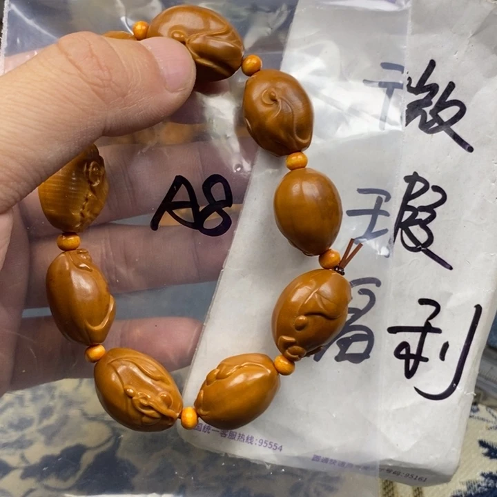 橄榄核手串/手链橄榄核雕工艺手串