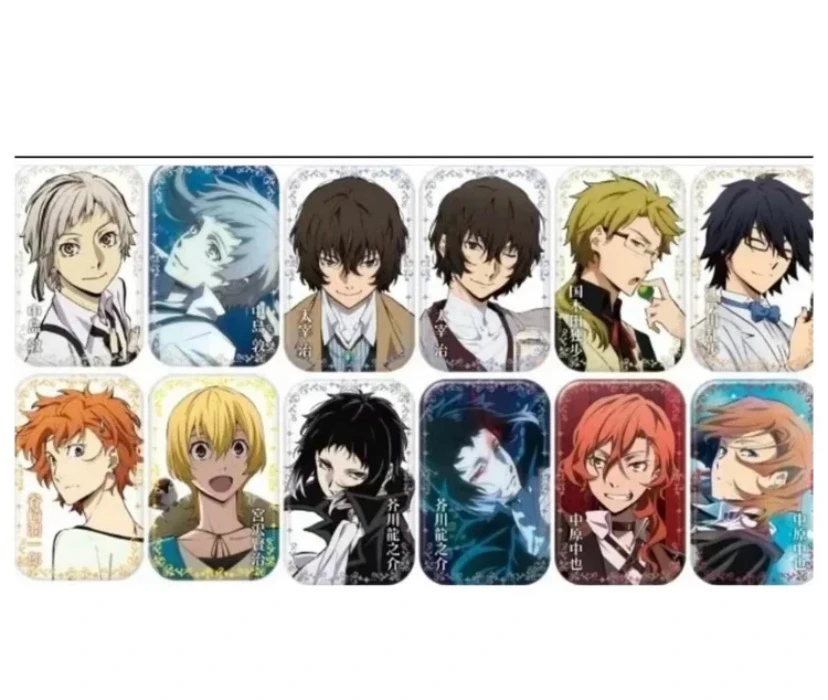 【日谷】文豪野犬落水方吧唧徽章动漫盲盒（默认代拆）