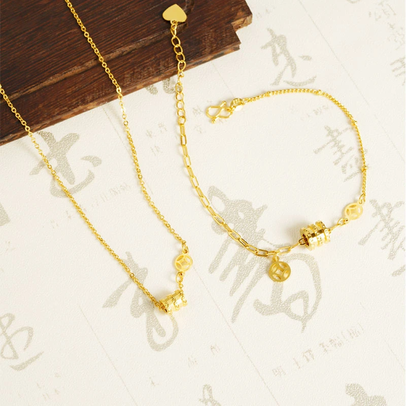 久不掉色小众高级轻奢小蛮腰项链女士百搭手链义乌首饰品