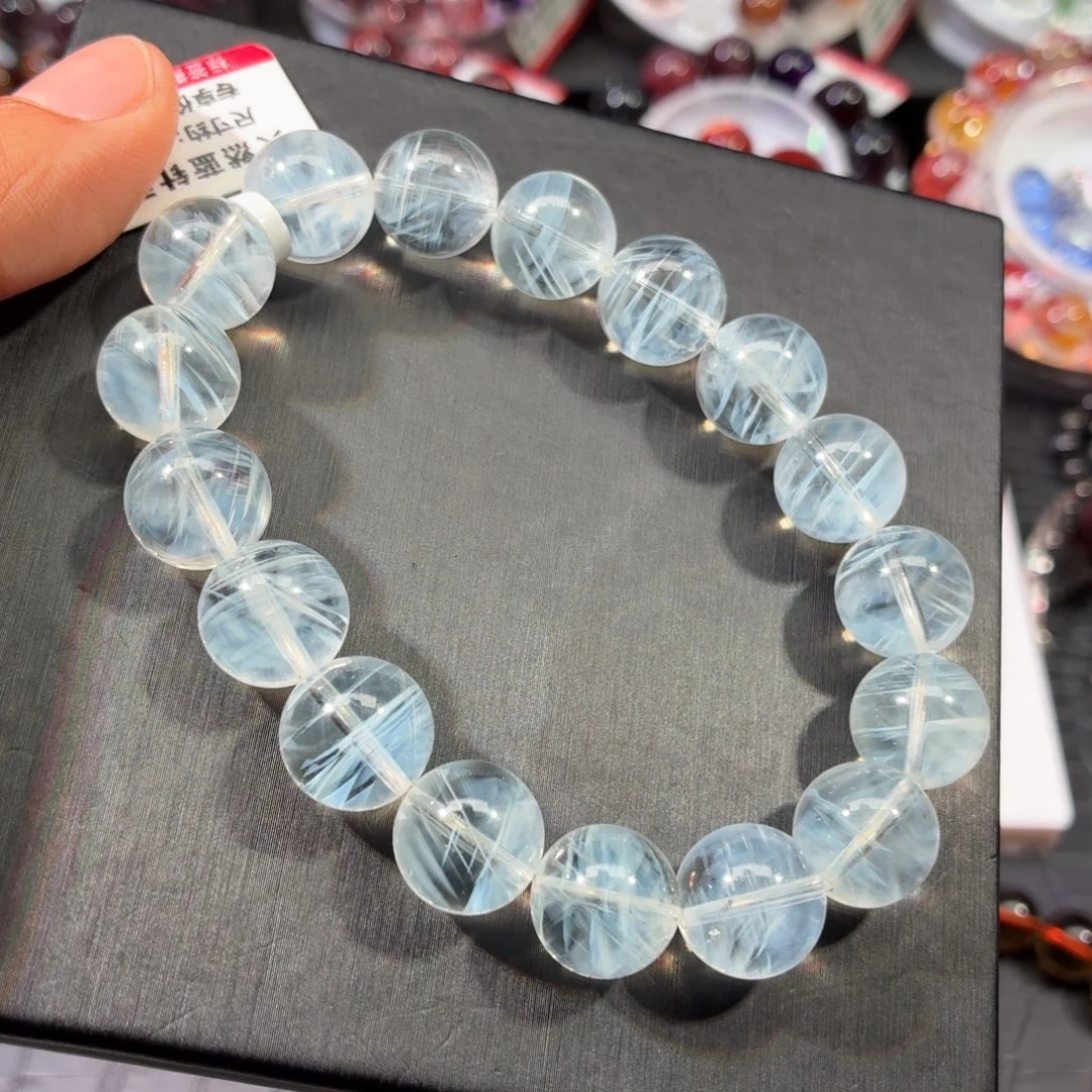 未镶嵌水晶手链蓝针12