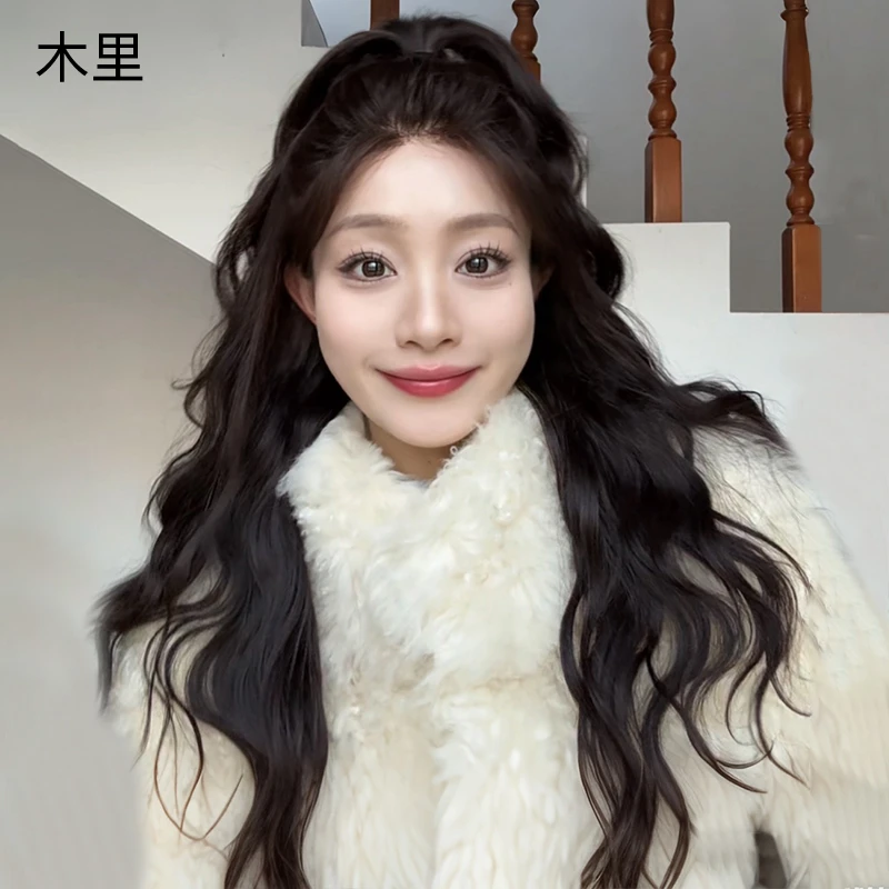 【升级封边】气质法式卷氛围感慵懒长卷发 女士假发全头套递针