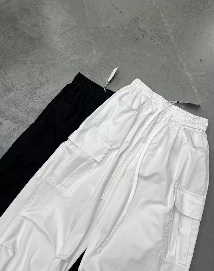 （小坏私服）小众设计潮牌宽松阔腿休闲百搭工装裤 X2505#