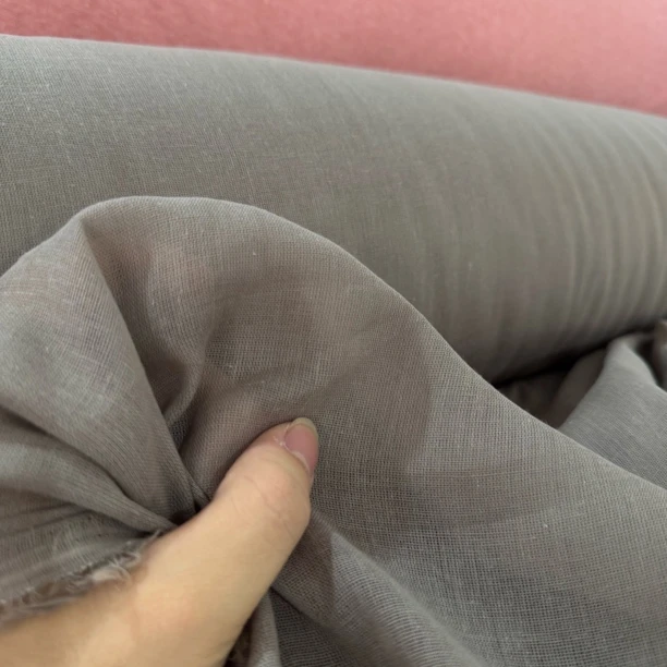 37 纯植物棉麻9088里衬布面料5米价 更加柔软，透气，不扎