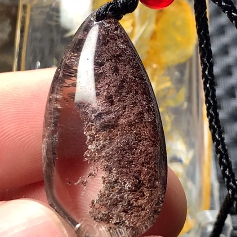 水晶颈饰未镶嵌感***心