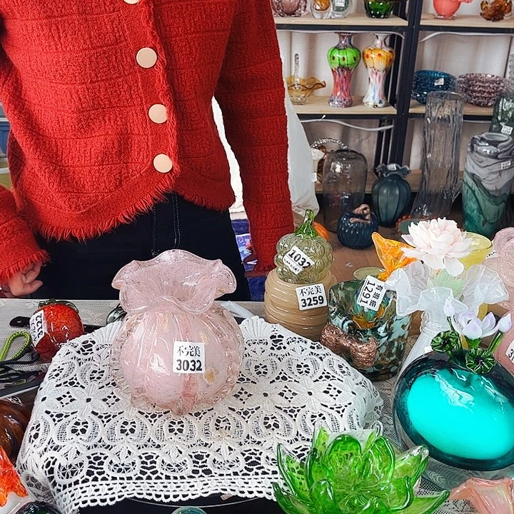 3032 钱袋家悦琉璃工艺品不完美