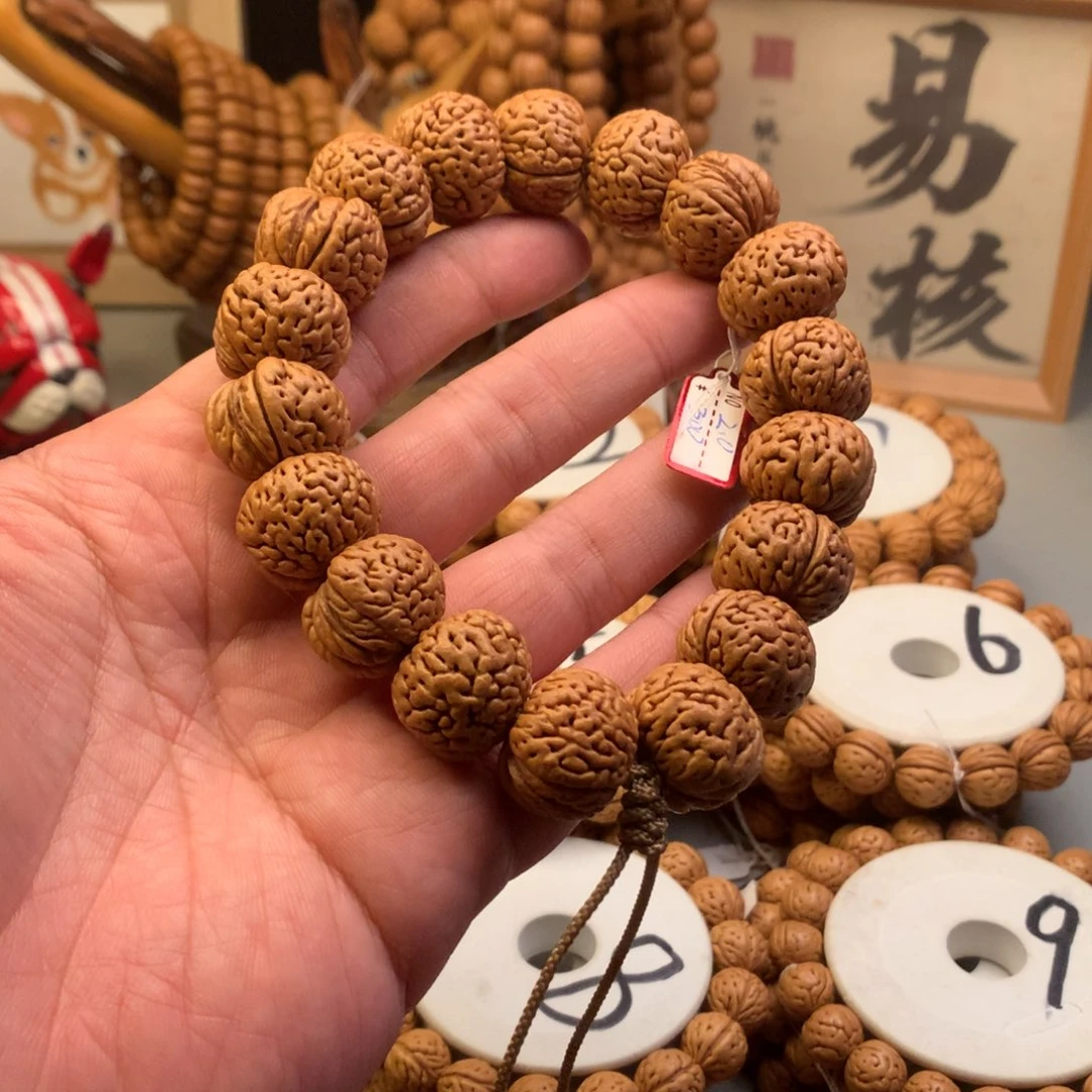 吃***锅桃核手串2.1牙子手持