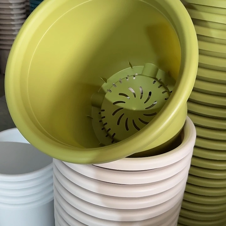 四季8号雾霾蓝灰白果绿无托各2个