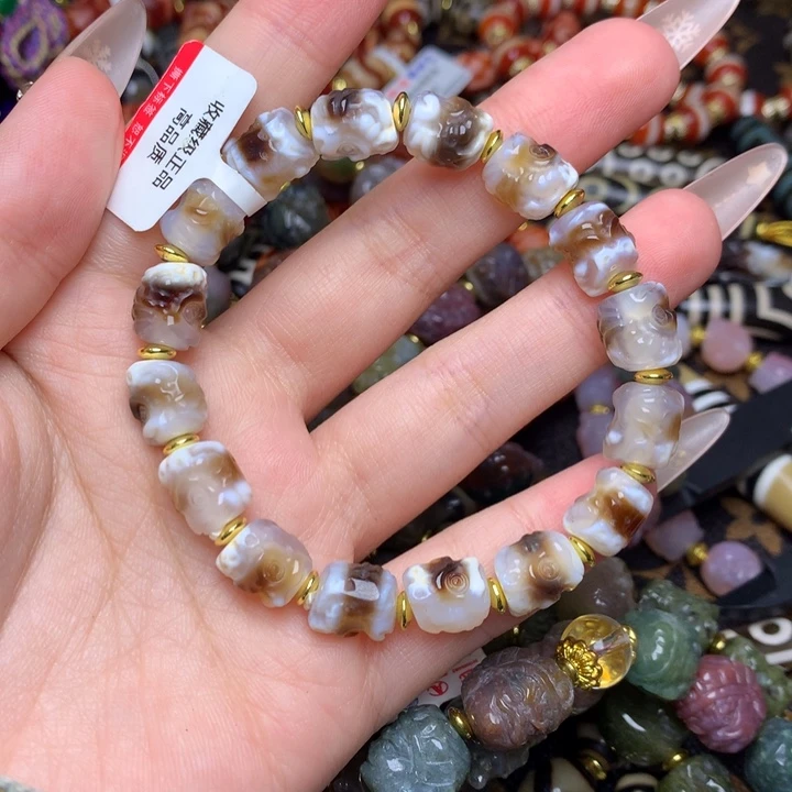 雕刻大鹏鸟尸尸手串