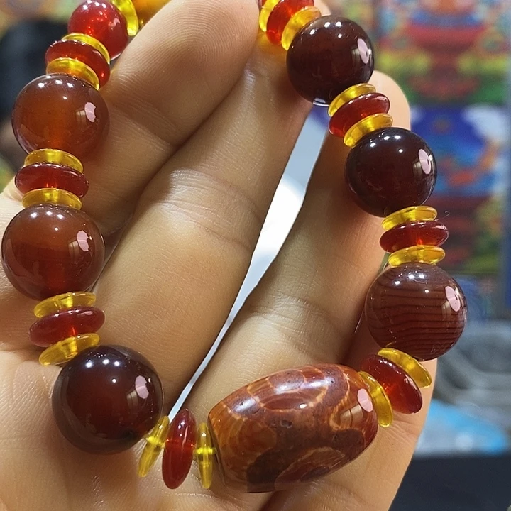 玛瑙/玉髓手链未镶嵌60