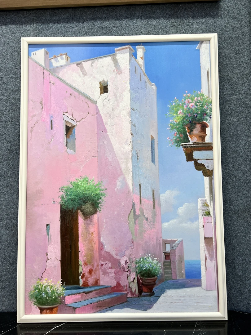 【九炎艺术画坊】70*100高级客厅卧室餐厅背景墙装饰画