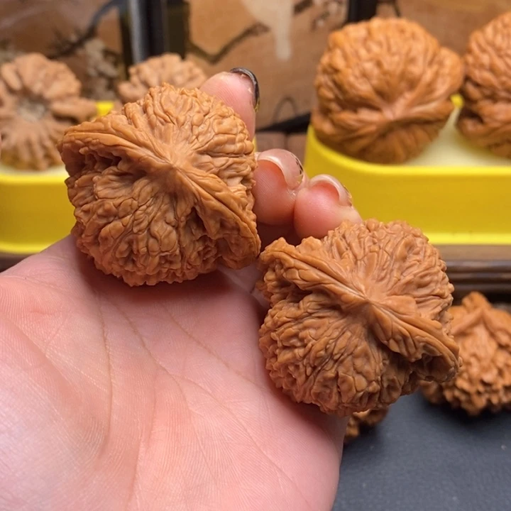 ヅ***①把件文玩核桃632南疆44全品