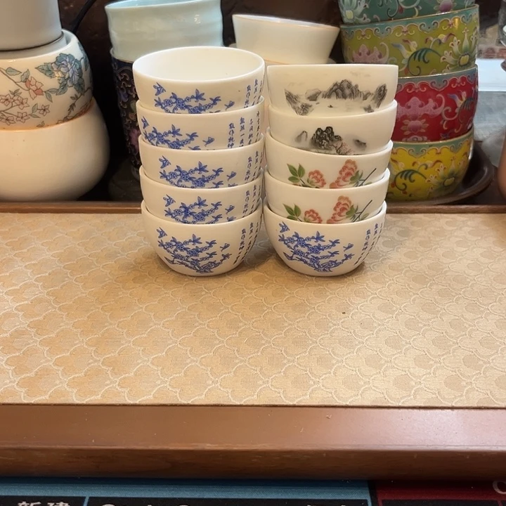 陶瓷单杯微瑕10个