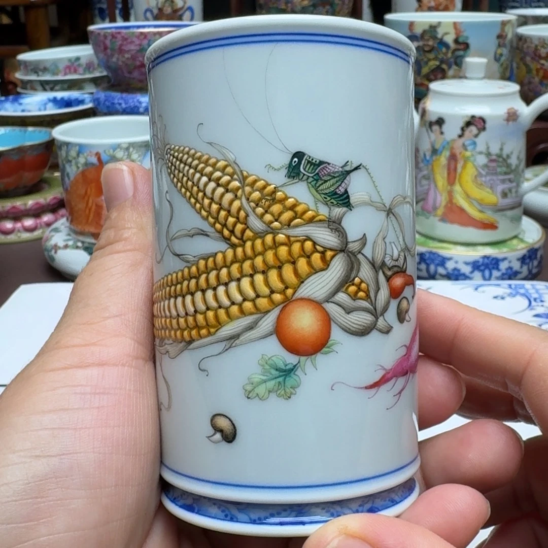 景德镇手工手绘展示