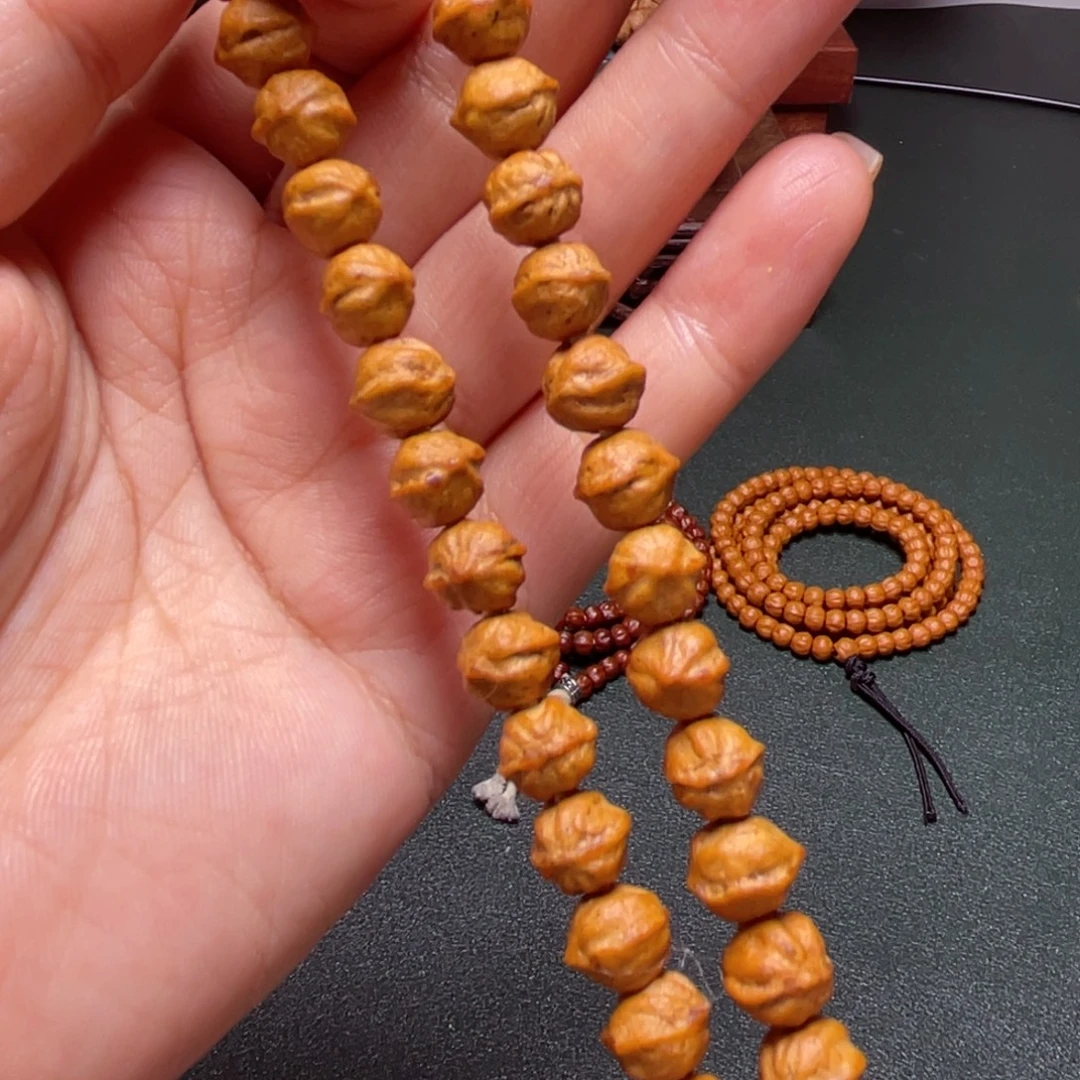 吊坠柏香籽/百香籽白芽横打手持