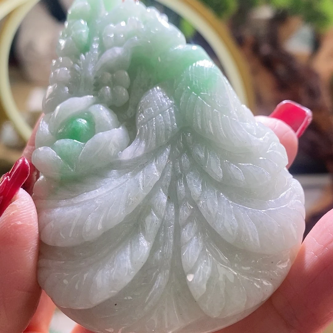 【闪购商品】翡翠颈饰未镶嵌凤凰