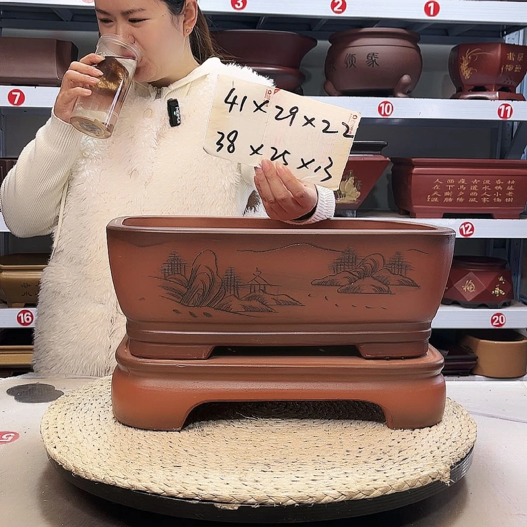 花盆紫砂紫砂花盆