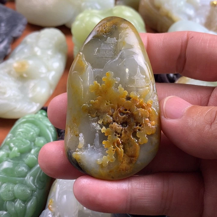 未镶嵌和田玉挂件