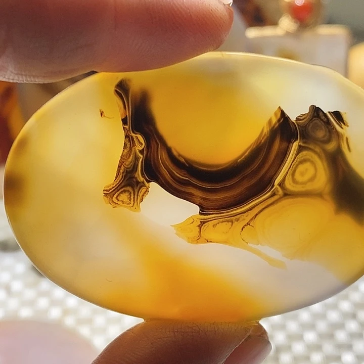 玛瑙/玉髓未镶嵌颈饰