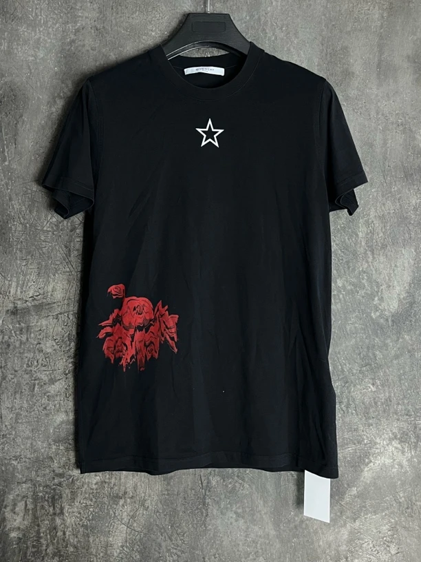 全新未使用 Givenchy/纪梵希 XXS码*1/星星短袖/03308