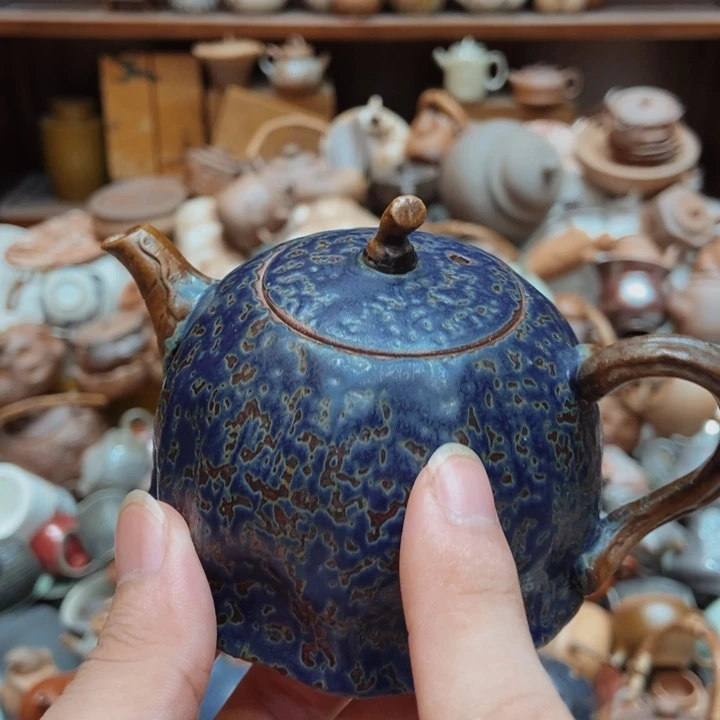 柴烧老岩泥高端茶器