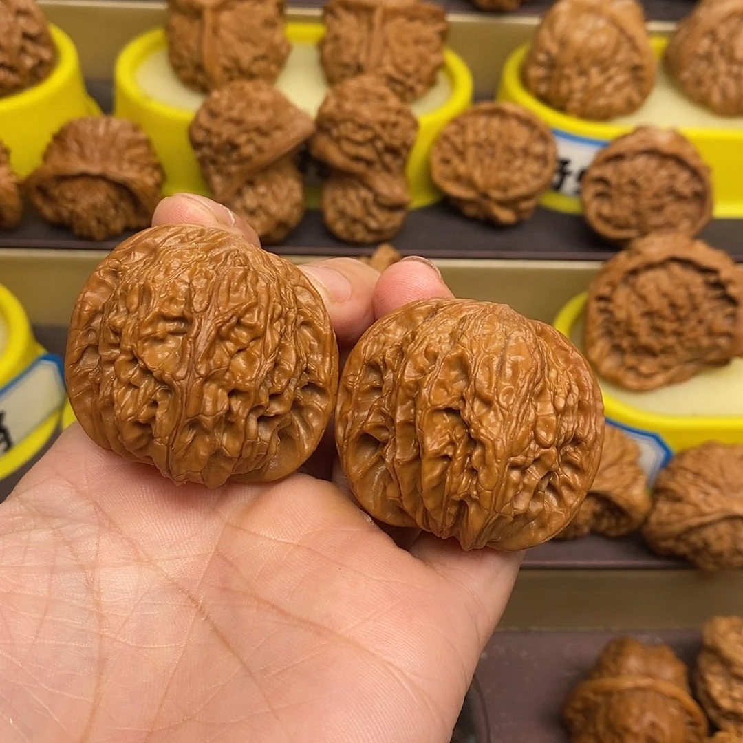 文玩核桃吊坠磨盘