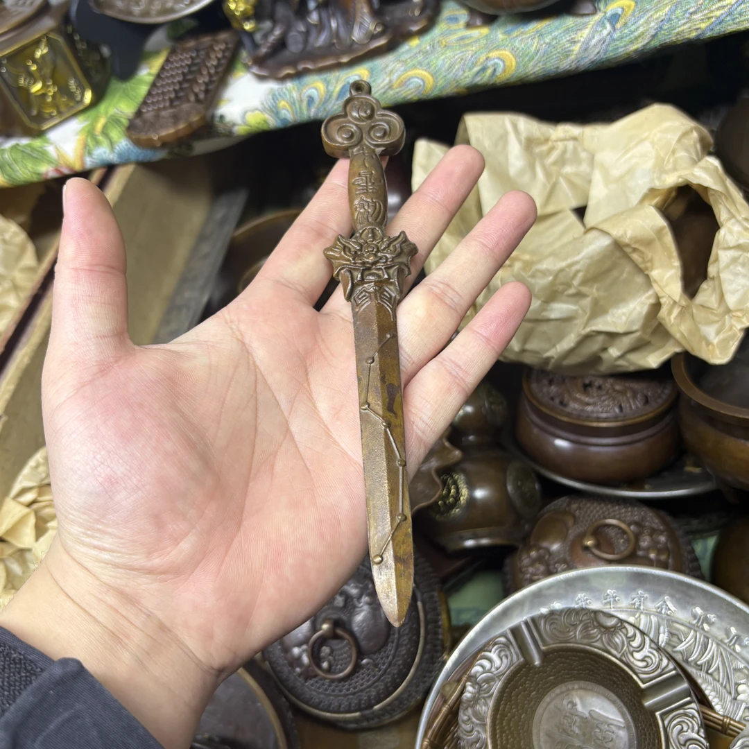 大七星剑铜工艺品A175