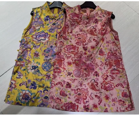 【门店同款】夏季云敛-“鸾衿折桂”松花满溪中式上衣162197215