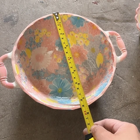 微瑕，不能明火，口径19高度7花海