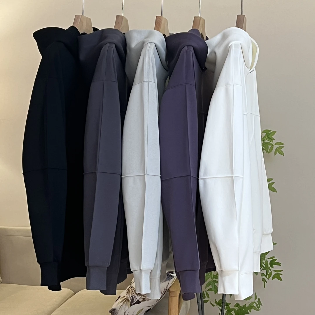 M5003秋季连帽卫衣秋冬长袖重磅春秋男女同款外套时尚穿搭