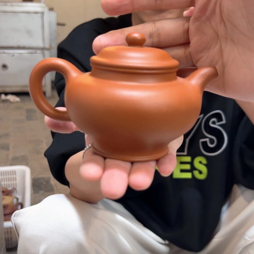 紫砂茶壶朱泥掇只全品