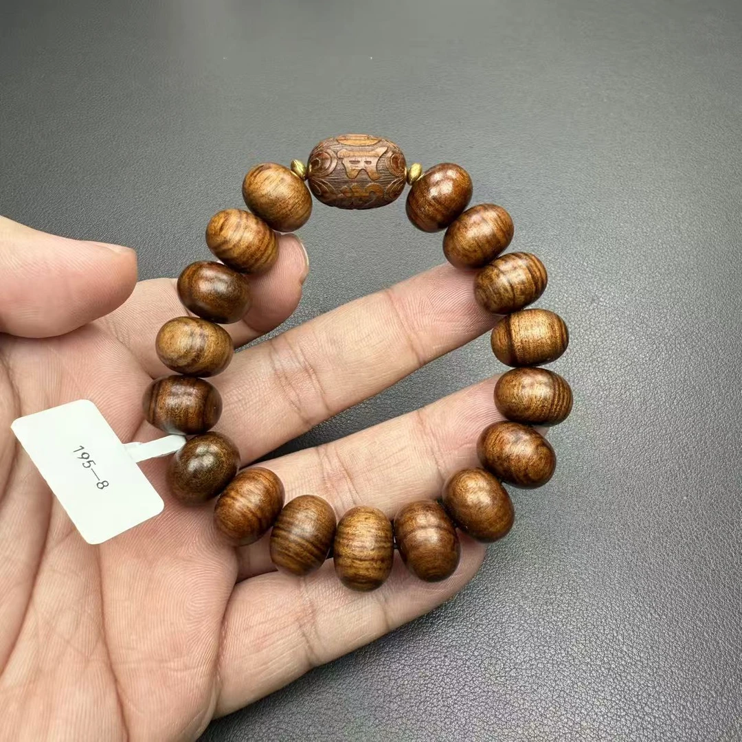 黄花梨算盘珠15mm手串195