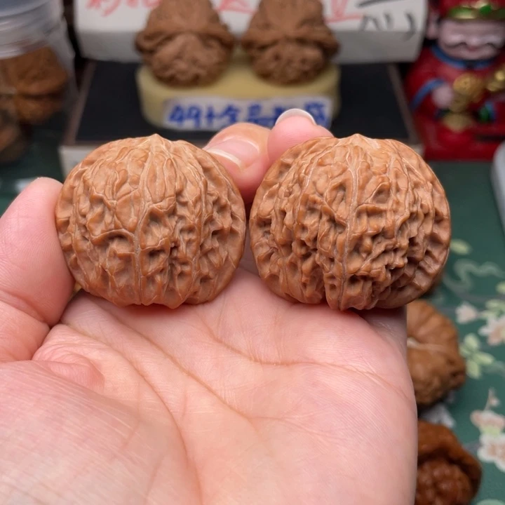 【闪购商品】把件文玩核桃39.5全品正磨