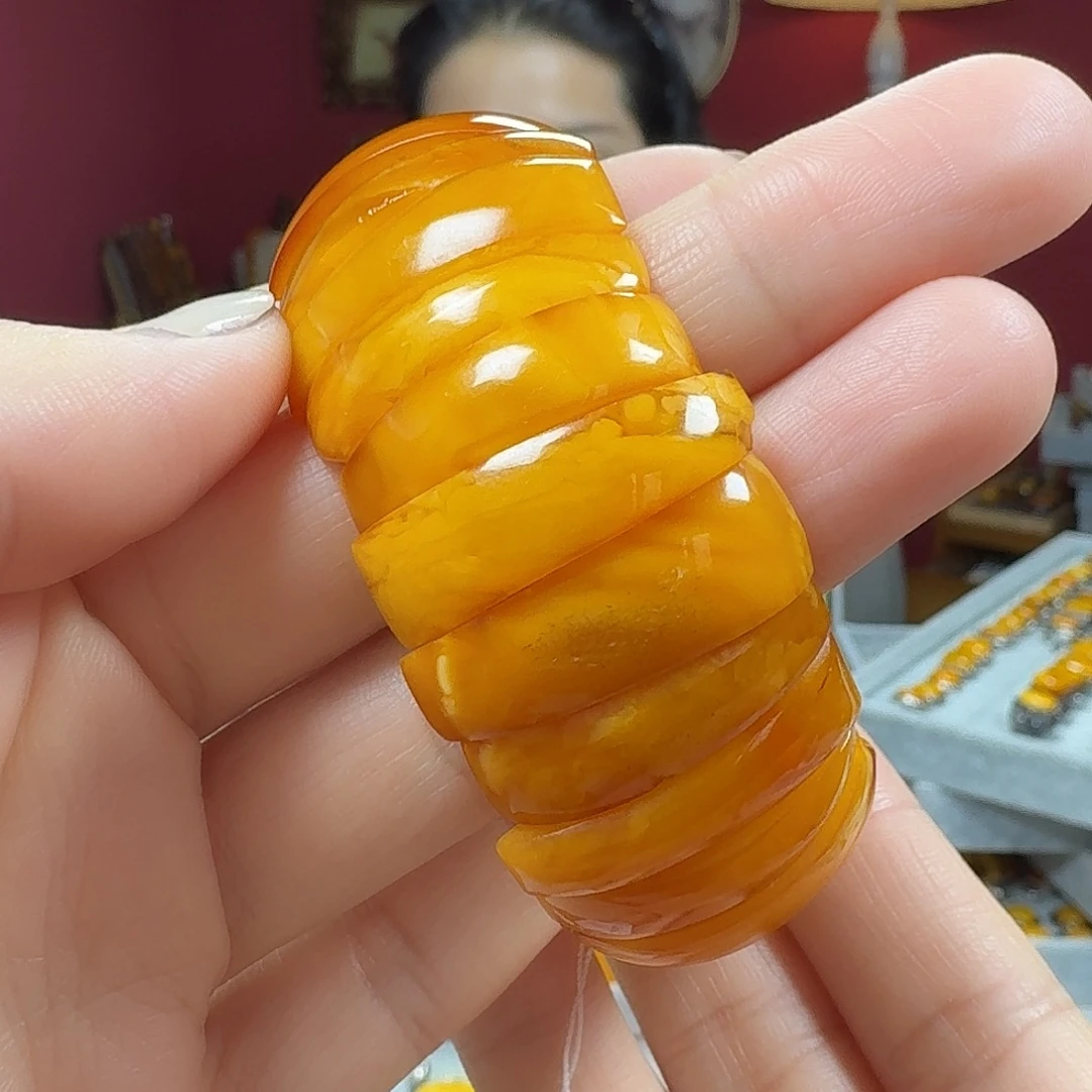 蜜蜡未镶嵌手链手排