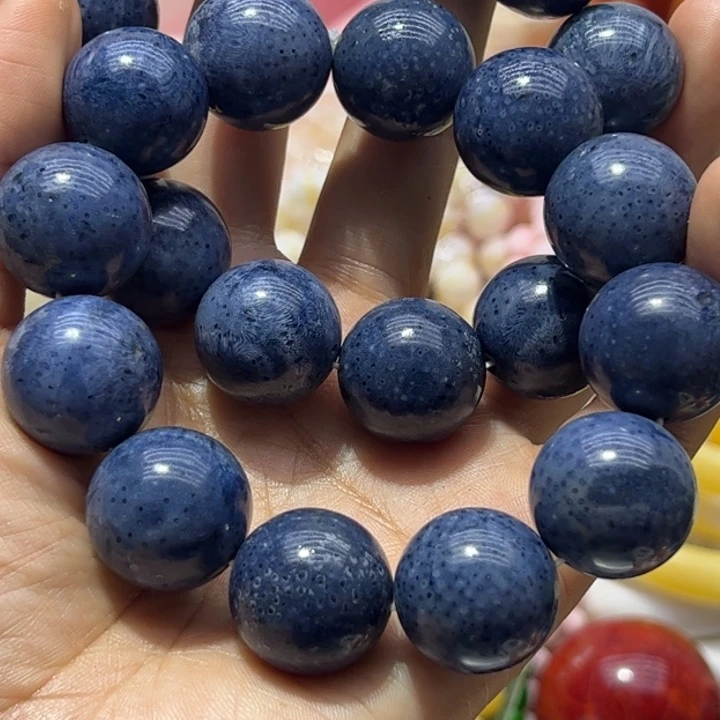 木质非金属2.0蓝扇子
