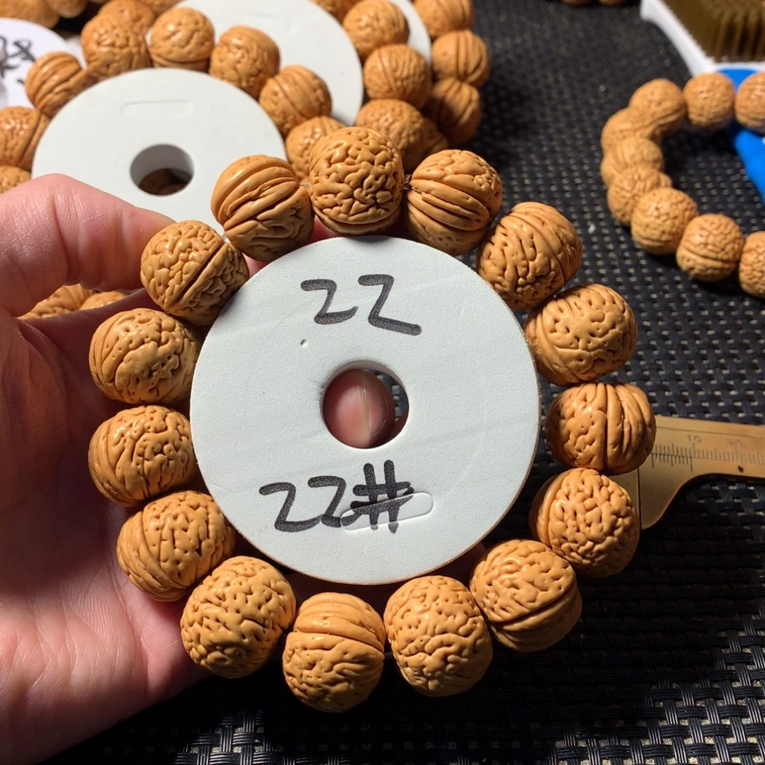 手串桃核22号链接，