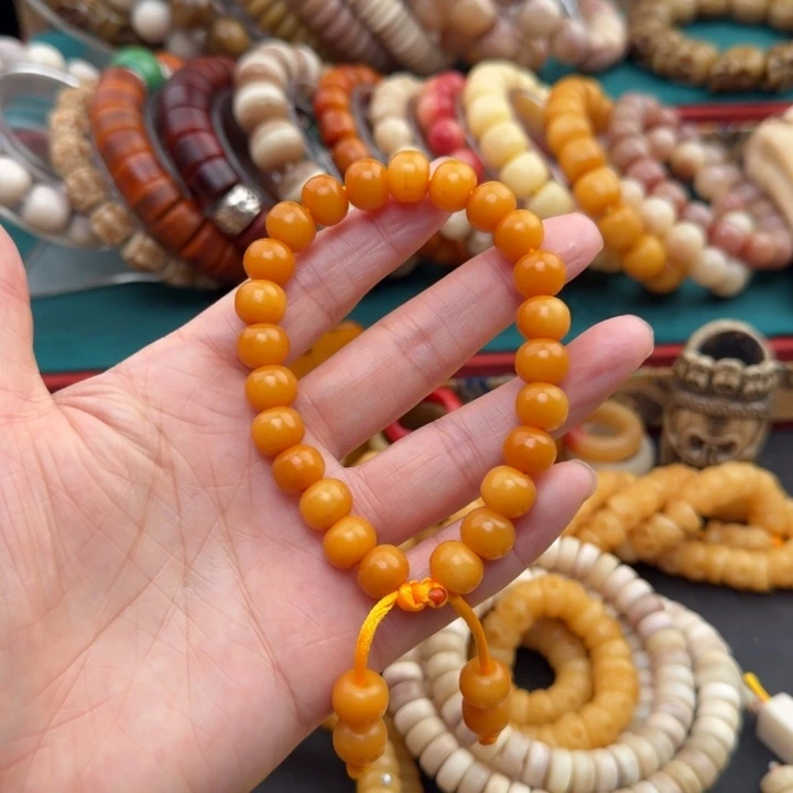 牛骨手串/手链10尺寸单圈
