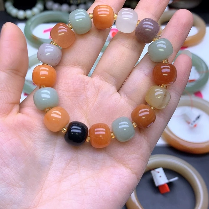 未镶嵌手串石英质玉