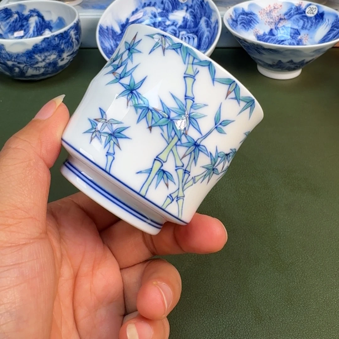 景德镇纯手绘茶具圆圆216