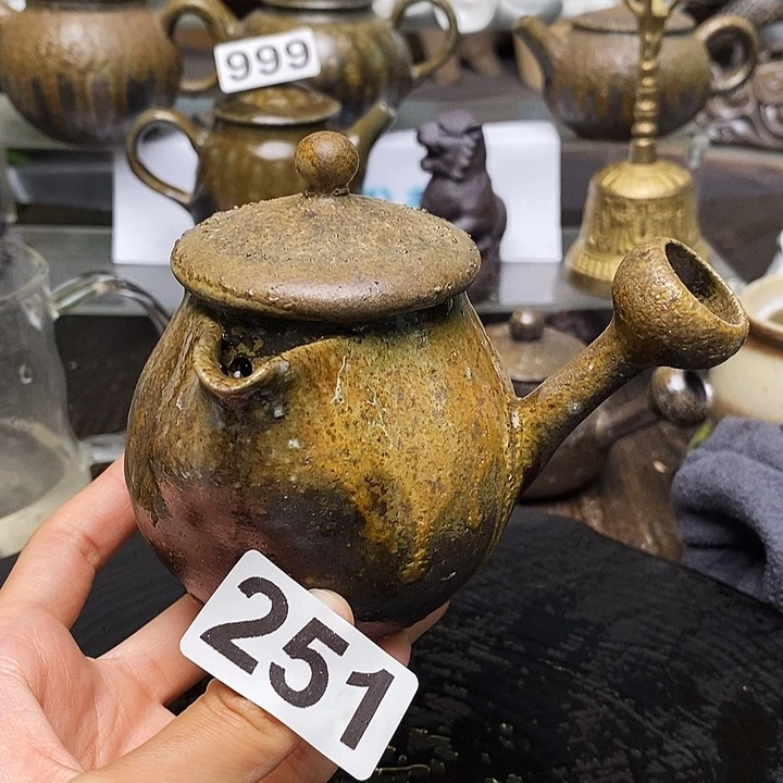 杯泥舍柴烧精品茶器