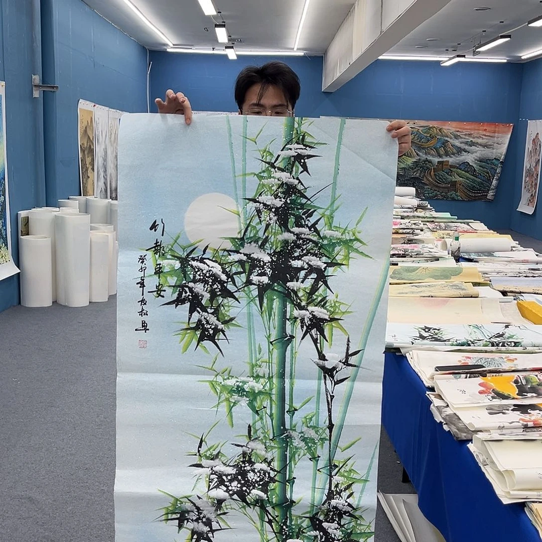 国画纯手绘作品欣赏