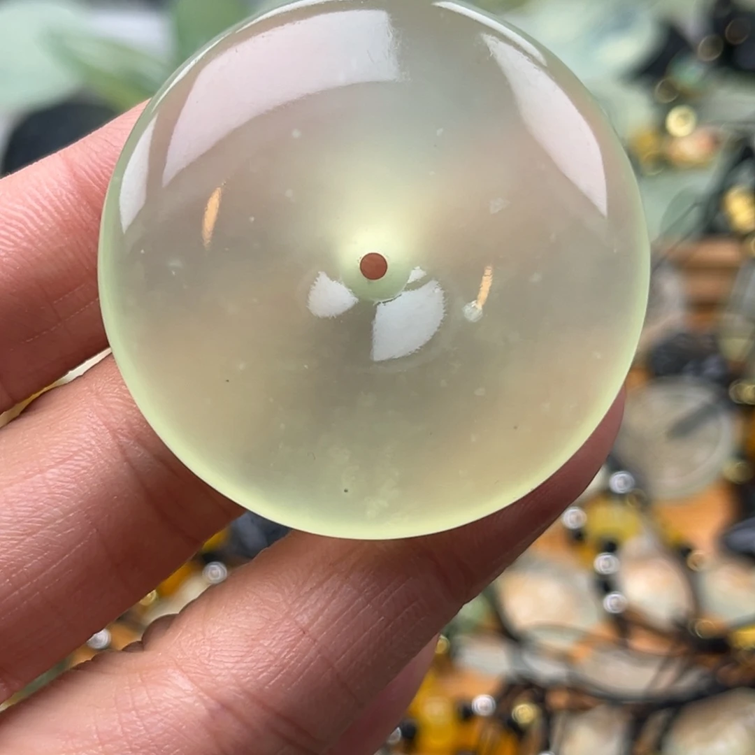 晨***曦蛇纹石玉未镶嵌其他挂件