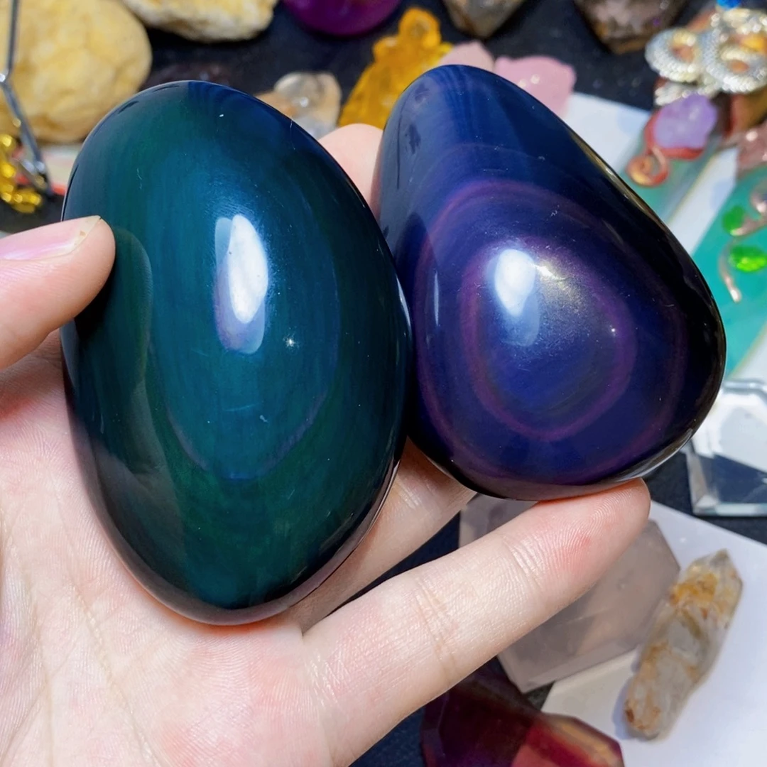 未镶嵌黑曜岩珠宝奇石樊****脉