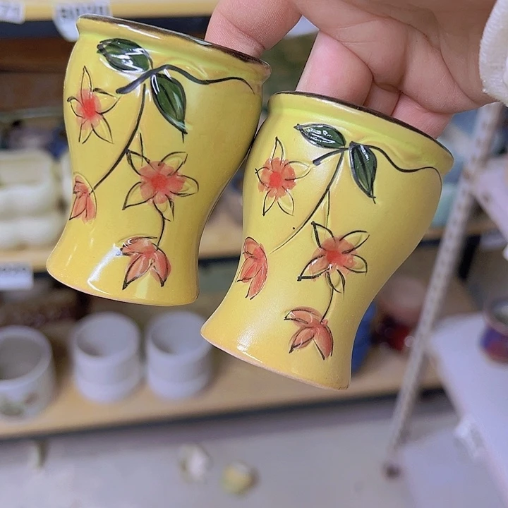 陶瓷花盆当场满12包邮