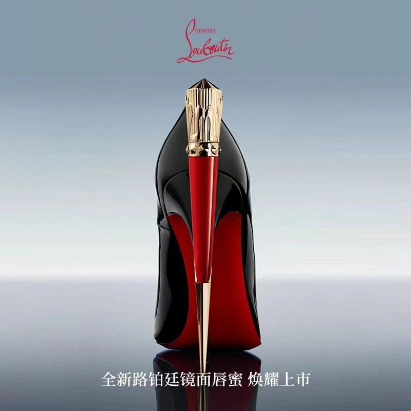 【徐芮芮专属】CL路铂廷细高跟新品镜面唇蜜晨露玫瑰丰盈润泽4ml