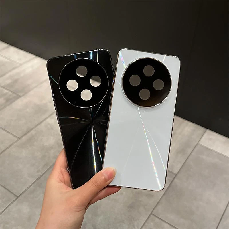镭射CD纹适用vivoy300pro+/y300/300i手机壳电镀全包防摔创意简约
