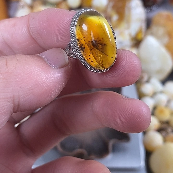 琥珀未镶嵌珠宝奇石我