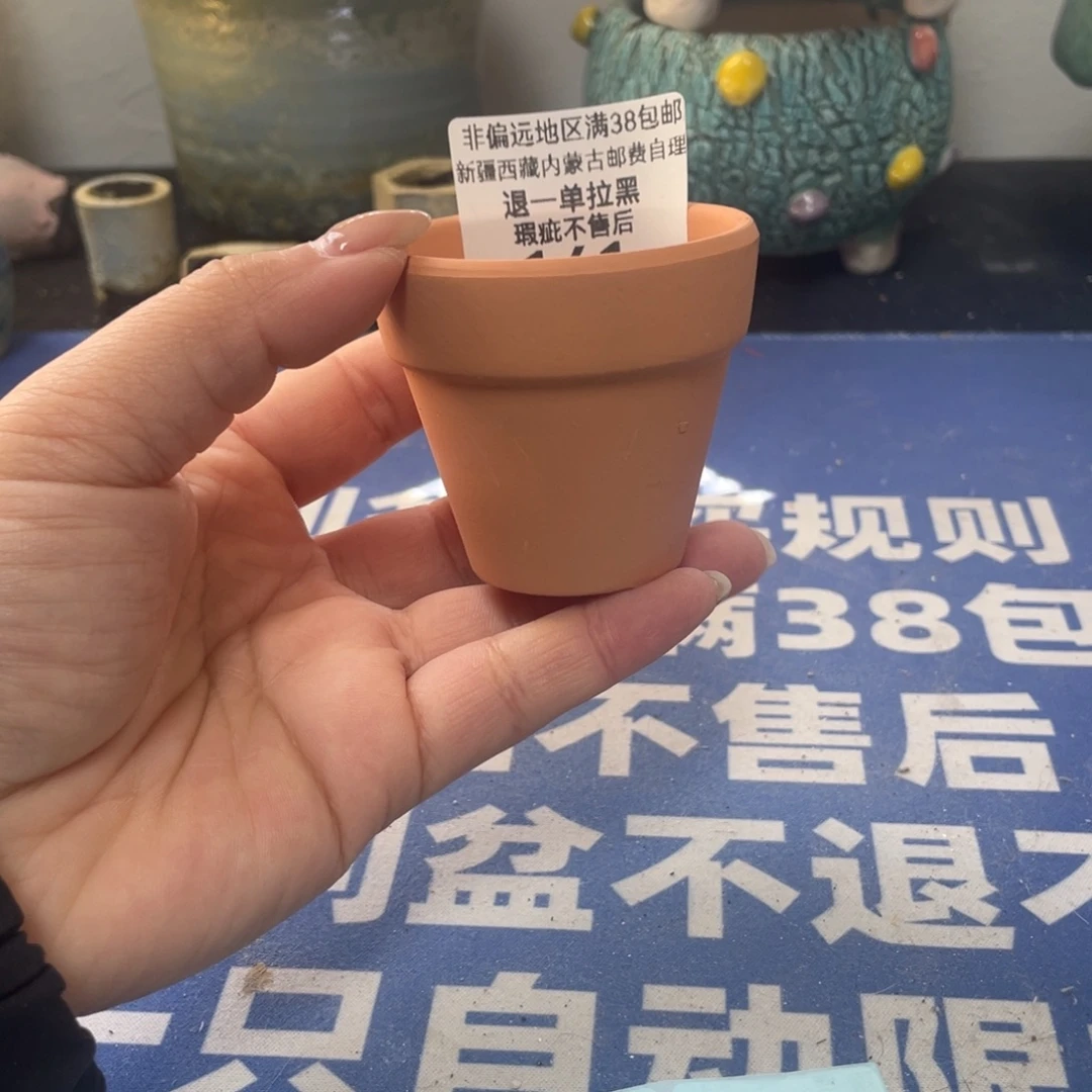 微瑕陶艺多肉花盆161