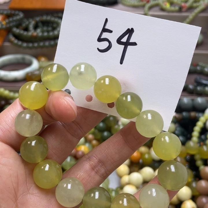 未镶嵌透闪石-蛇纹石玉手链