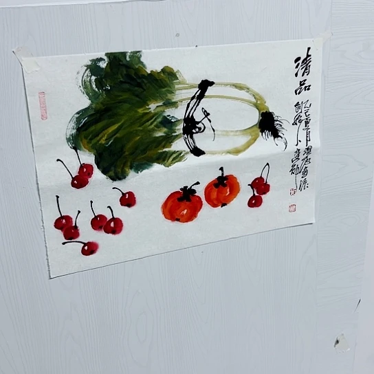 国画石建勋作品清品