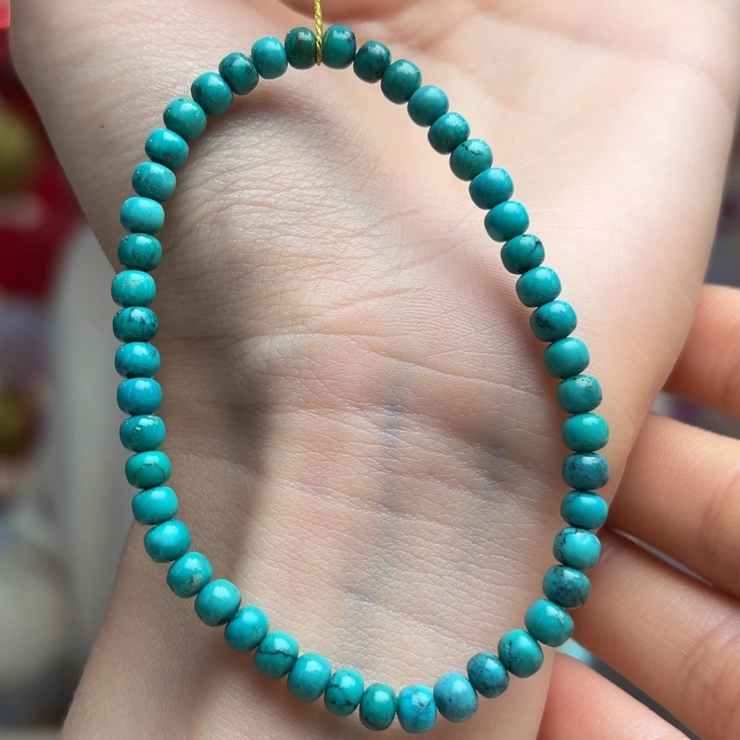 绿松石未镶嵌颈饰